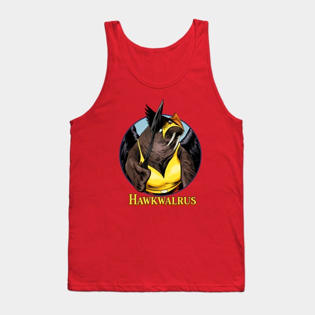 Hawkwalrus! Tank Top by ThirteenthFloor